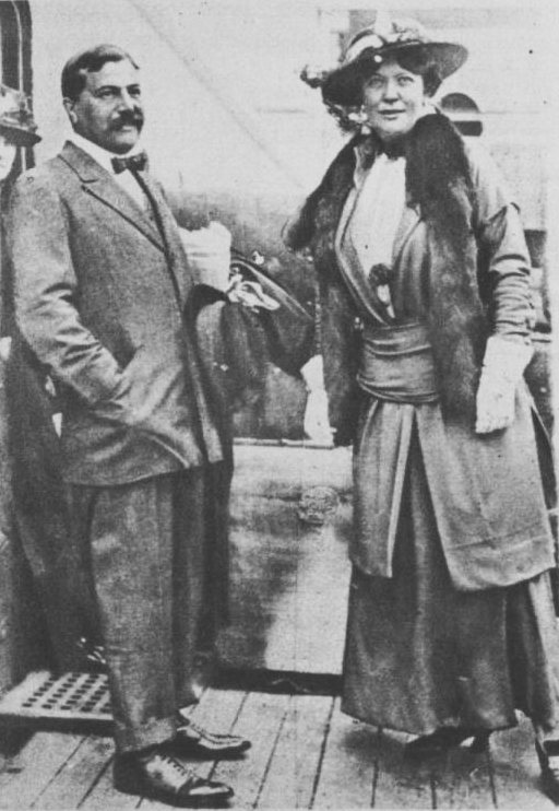 Sir Edgar and Lady Leonora Speyer around 1921